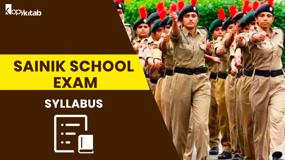 Sainik School AISSEE 2024 Exam Syllabus for Class 6 or 9