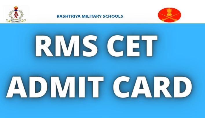 RMS CET Admit Card 2024